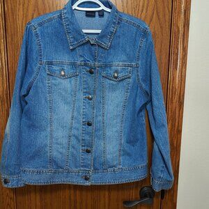 Women's Westbound  Blue Jean Denim Jacket, Size M